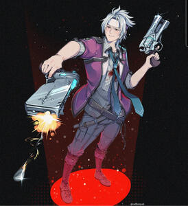 commission fullbody com shading