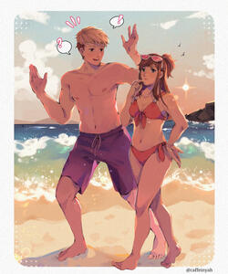 commission fullbody com shading